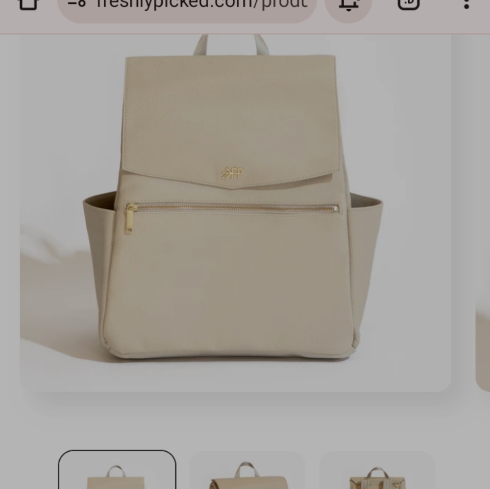 Freshly picked diaper bag (Birch) 🩷🩷